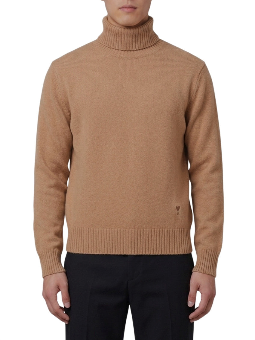 Beige Turtle Neck Sweater 1