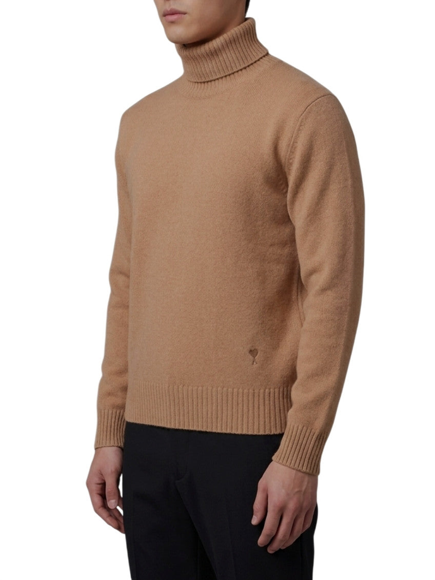 Beige Turtle Neck Sweater 2