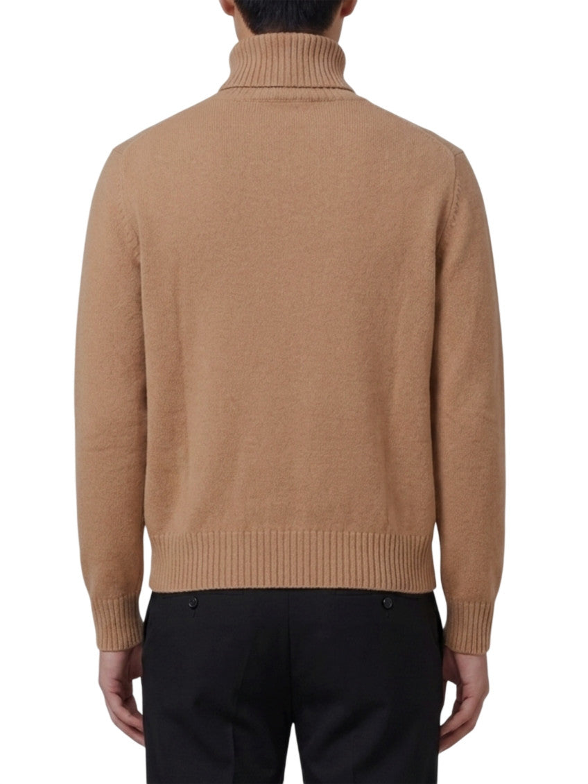 Beige Turtle Neck Sweater 3