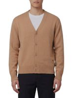 Beige V Neck Cardigan 1