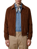 Brown Corduroy Logo Jacket 1