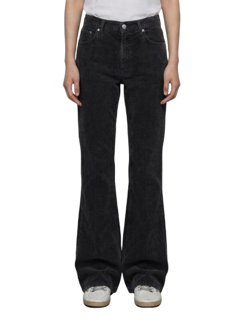 Black Flared High Rise Jeans 1