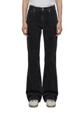Black Flared High Rise Jeans 1