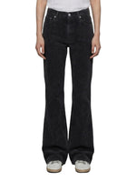 Black Flared High Rise Jeans 1