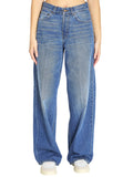 Blue Straight Mid Rise Jeans 1