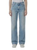 Blue Straight High Rise Jeans 1