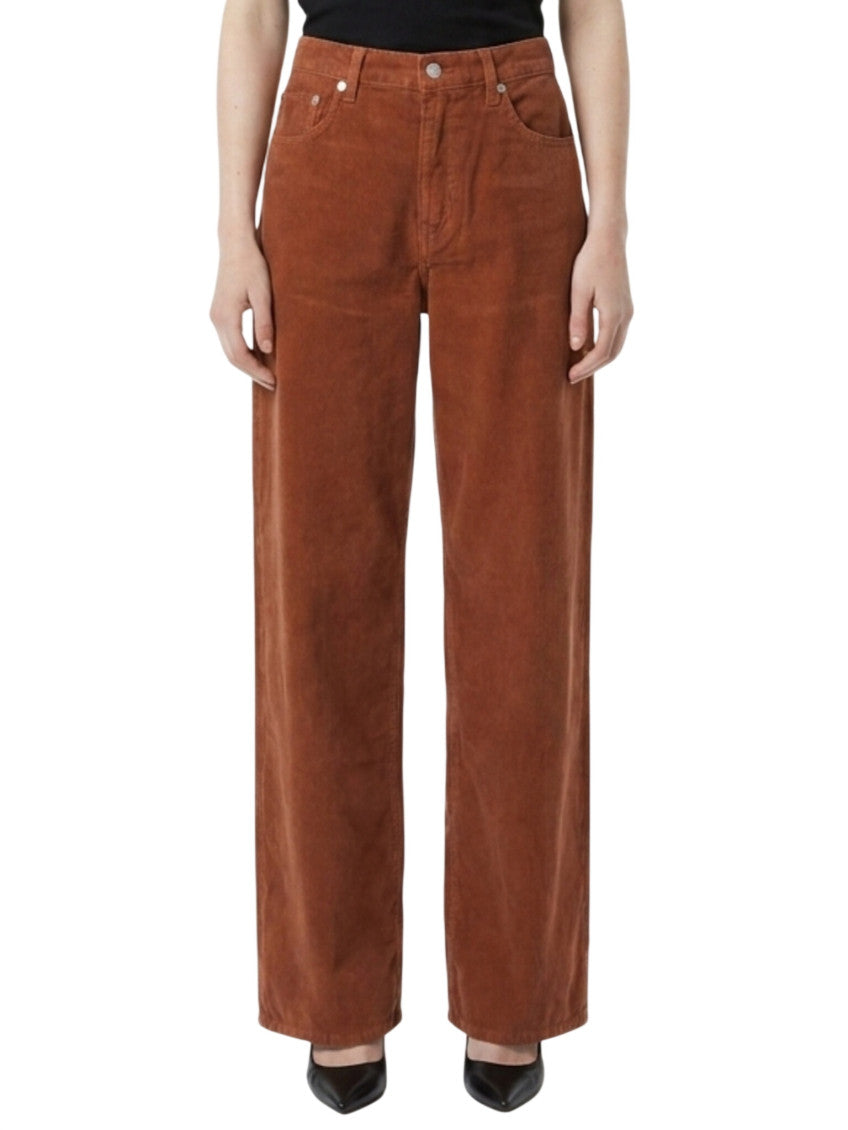 Brown Regular High Rise Jeans 1