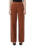 Brown Regular High Rise Jeans 1