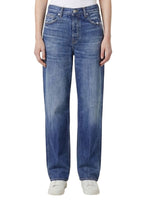 Blue Straight High Rise Jeans 1