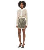 Beige Above Knee Skirt 1