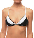 BlackWhite Color Block Swimwear 1