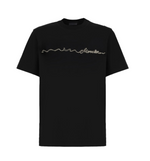 Black Crew Neck Logo T-Shirt 1