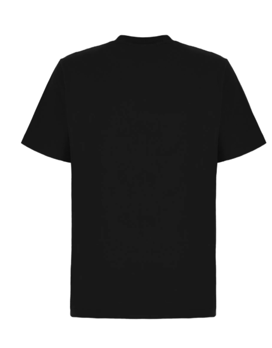 Black Crew Neck Logo T-Shirt 2