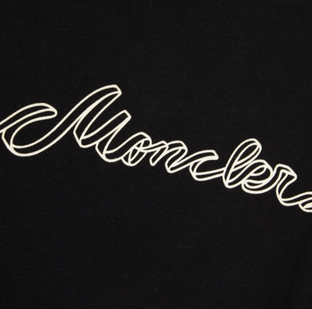 Black Crew Neck Logo T-Shirt 3