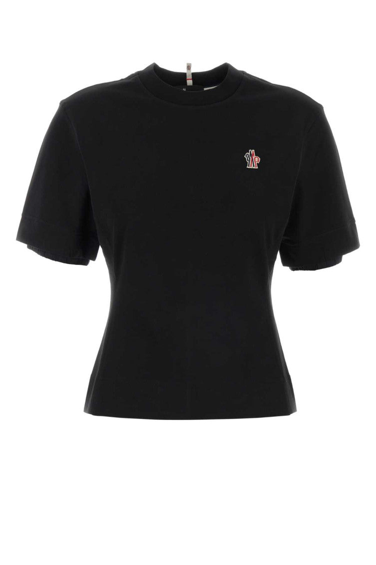 Black Crew Neck Logo T-Shirt 1