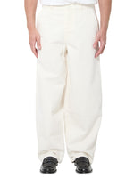 White Loose High Rise Jeans 1