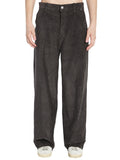 Dark Grey Corduroy Trousers 1