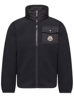 Boys Navy Blue Logo Jacket 1