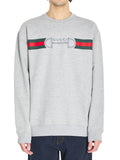 Grey Crew Neck Sweatshirt 1