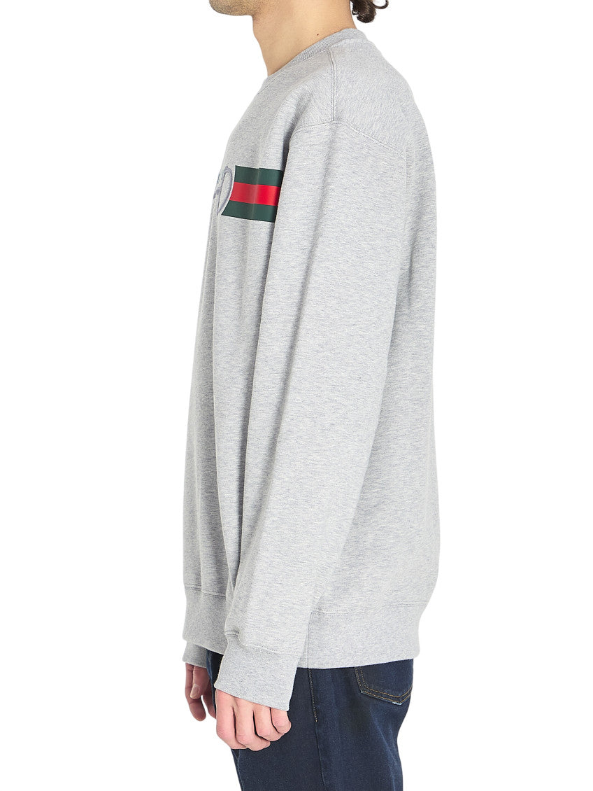 Grey Crew Neck Sweatshirt 2