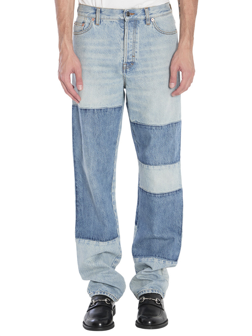 Light Blue Mid Rise Jeans 1