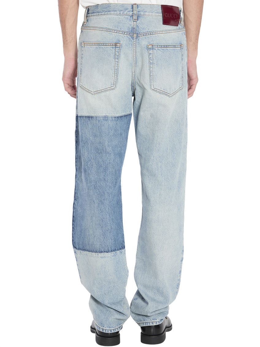 Light Blue Mid Rise Jeans 3