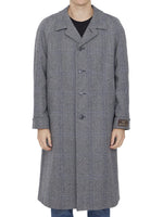 BlackWhite  Regular Trench Coat 1