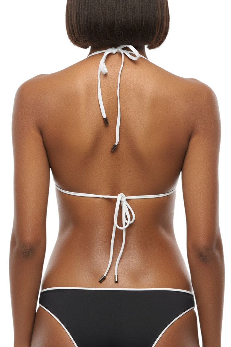 White Logo Swimwear 2