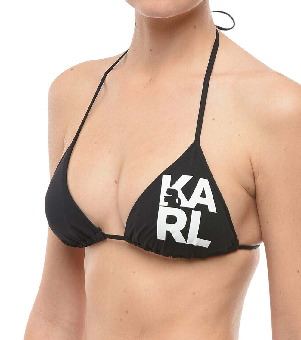 Black Logo Swimwear 3