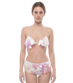 White Embellished Swimwear 1