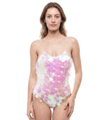 White Embellished Swimwear 1