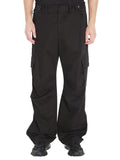 Black Relaxed Cargo Pants 1