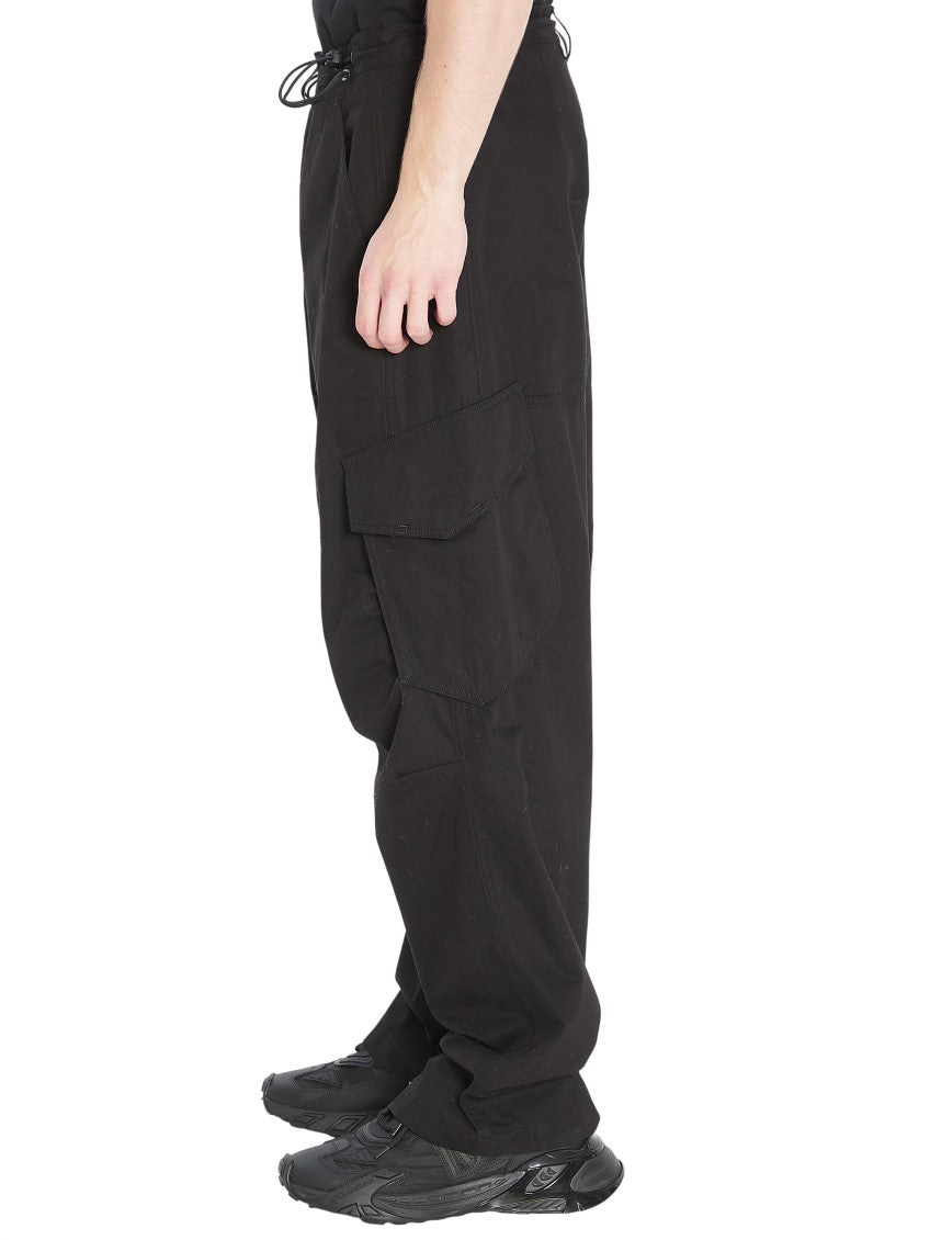 Black Relaxed Cargo Pants 2