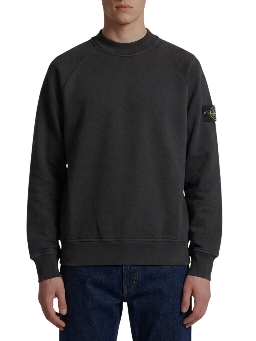 Black Crew Neck Sweatshirt 1