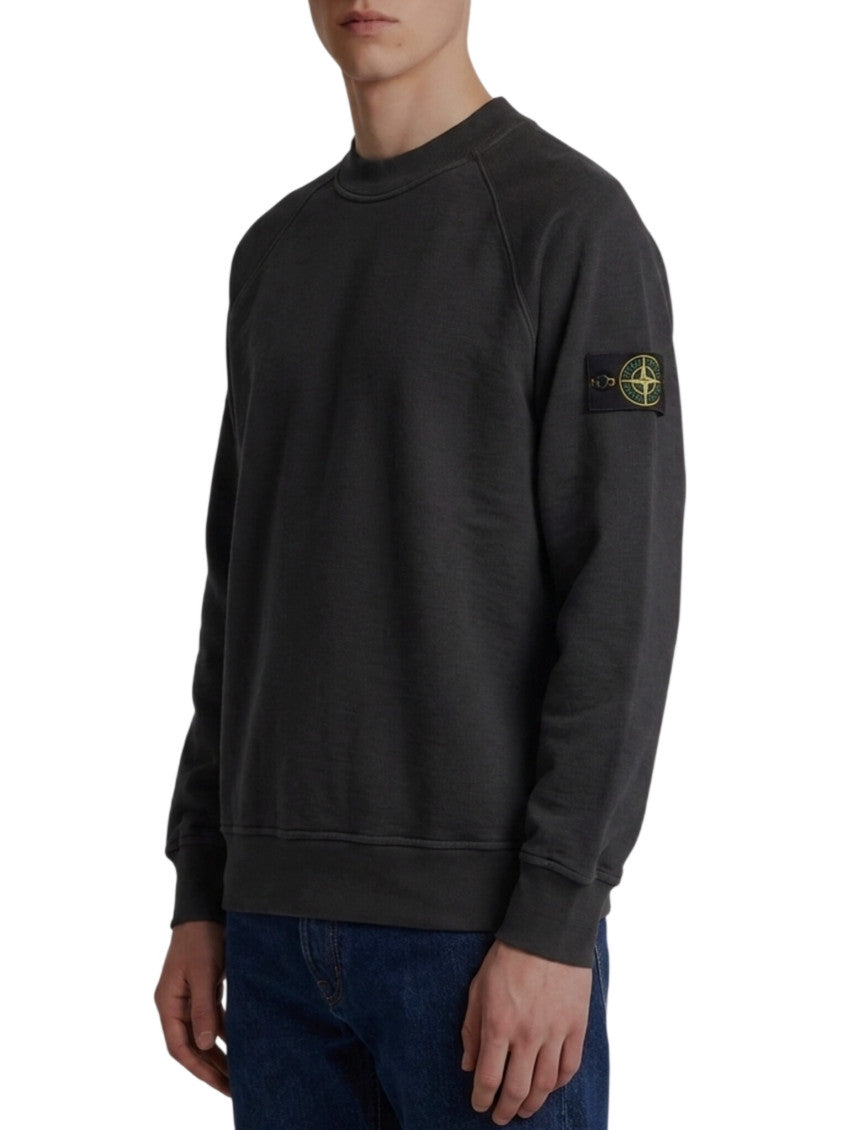 Black Crew Neck Sweatshirt 2