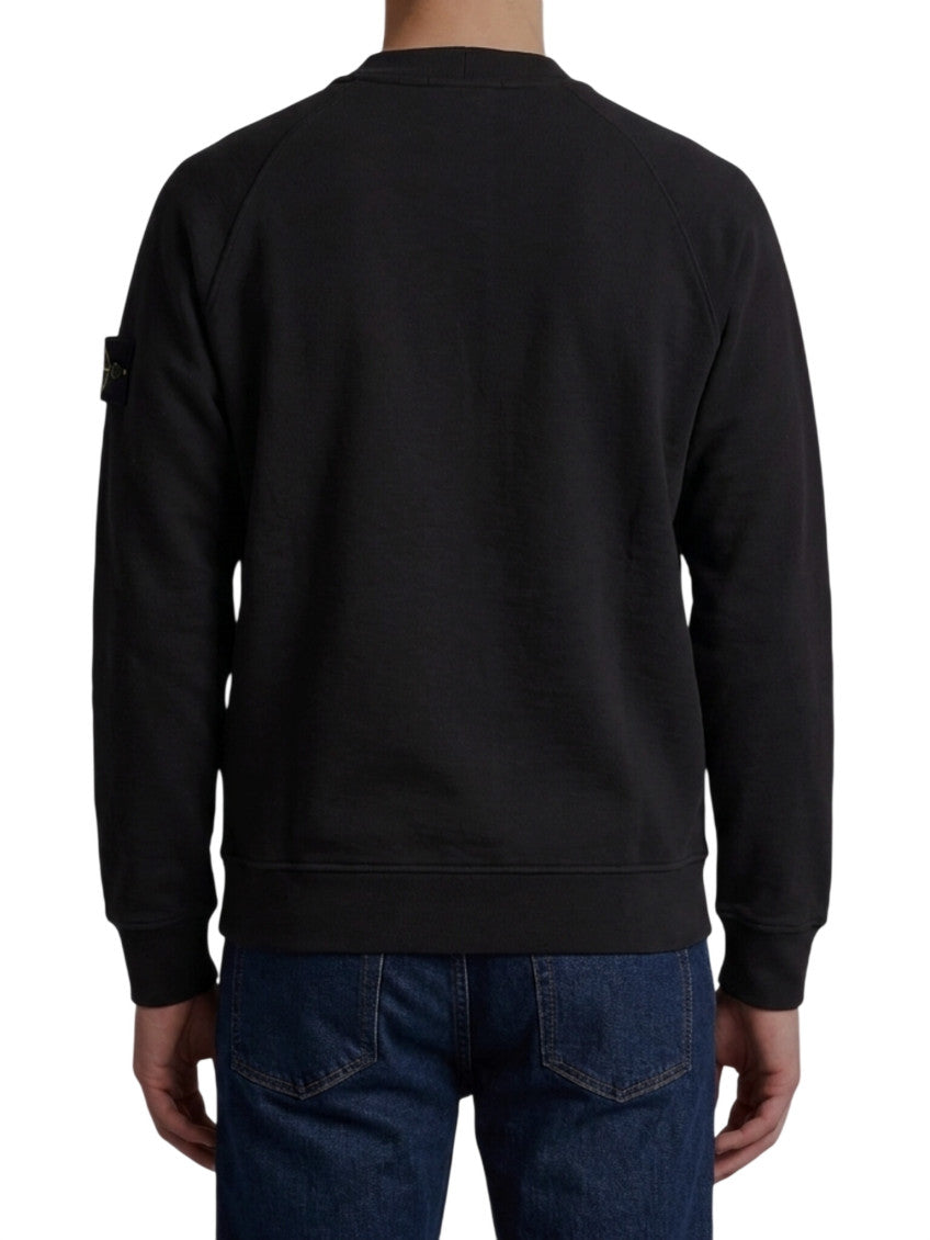 Black Crew Neck Sweatshirt 3
