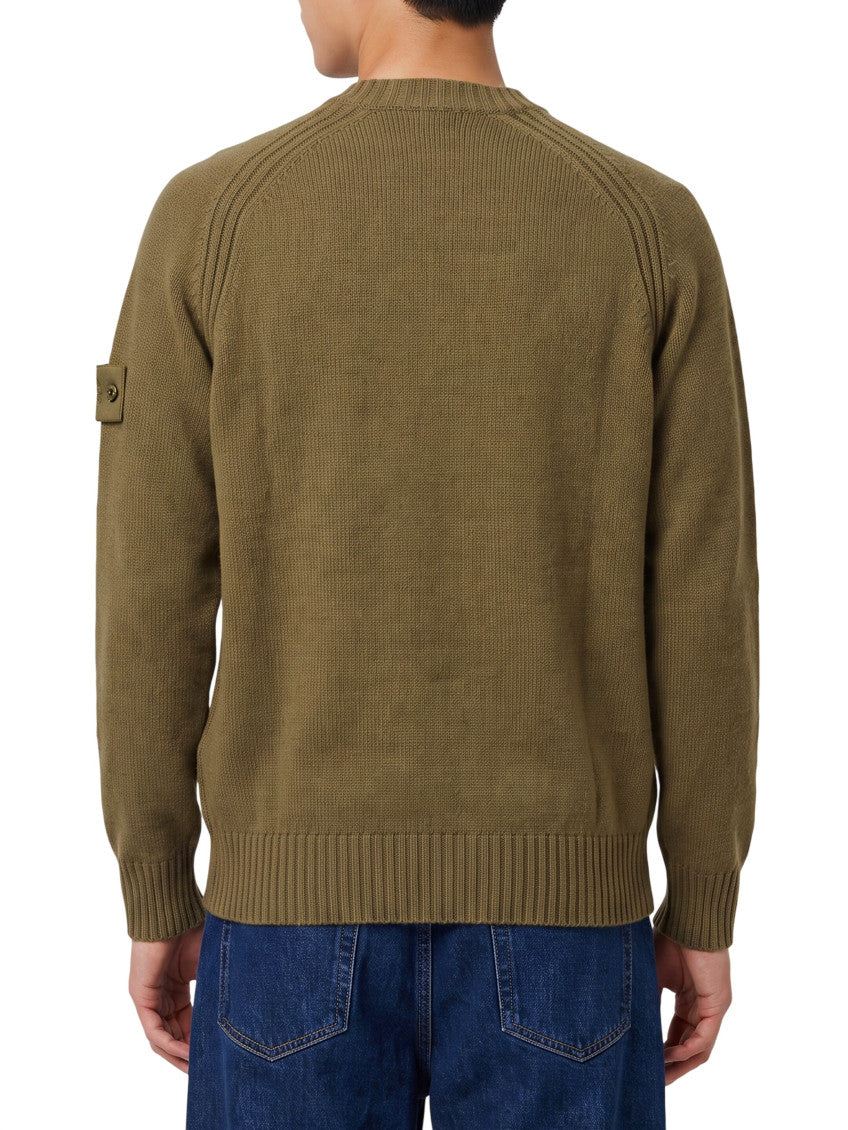 Green Crew Neck Sweater 3