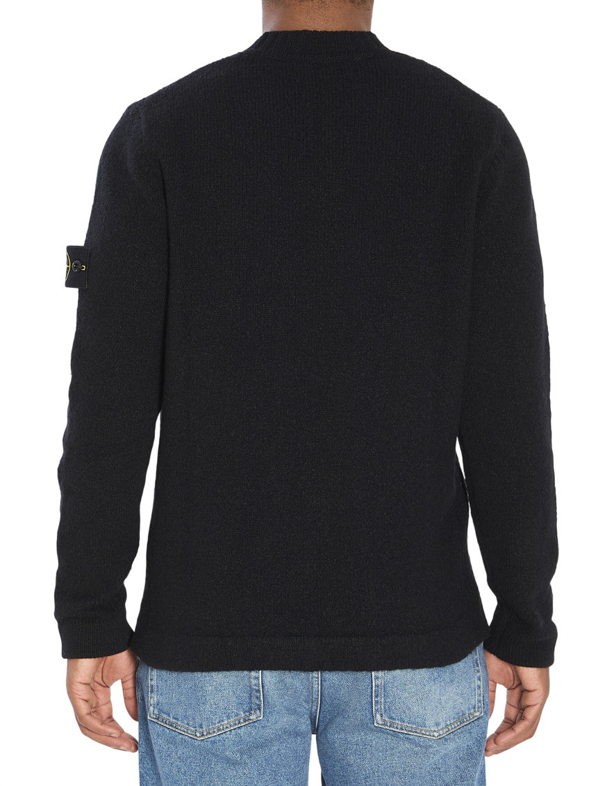 Black Crew Neck Sweater 3