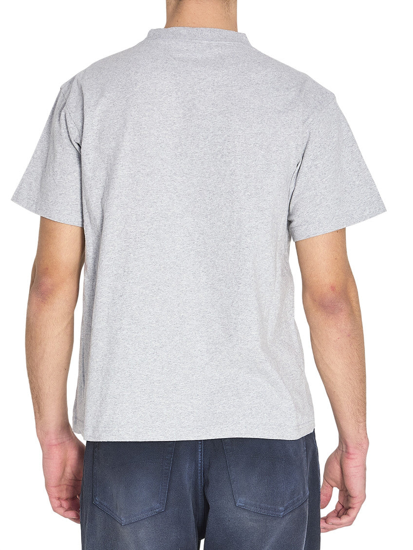 Grey Graphic Print T-Shirt 3