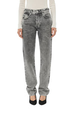 Grey Mid Rise Jeans 1