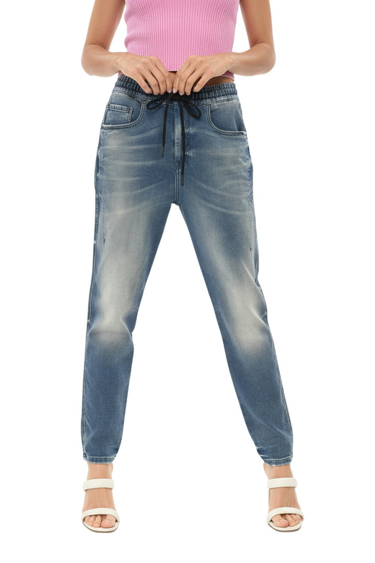 Blue High Rise Jeans 1