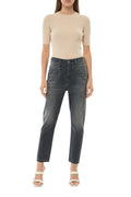 Dark Grey High Rise Jeans 1