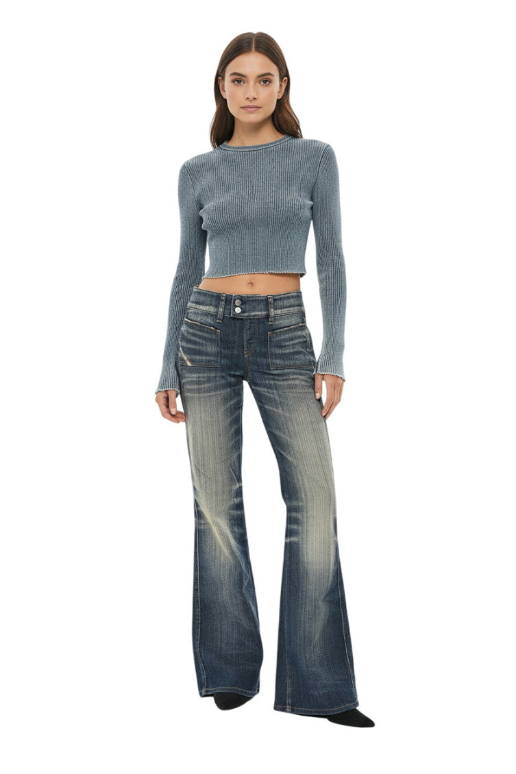 Light Blue Low Rise Jeans 1