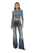Light Blue Low Rise Jeans 1