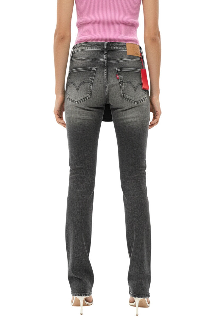 Grey Low Rise Jeans 2