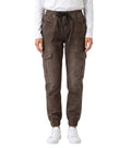 Brown Tapered Cargos Pants 1