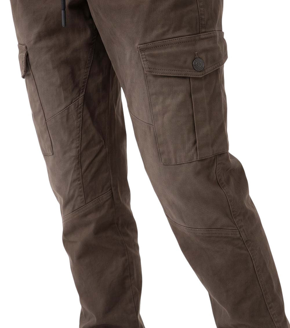 Brown Tapered Cargos Pants 3