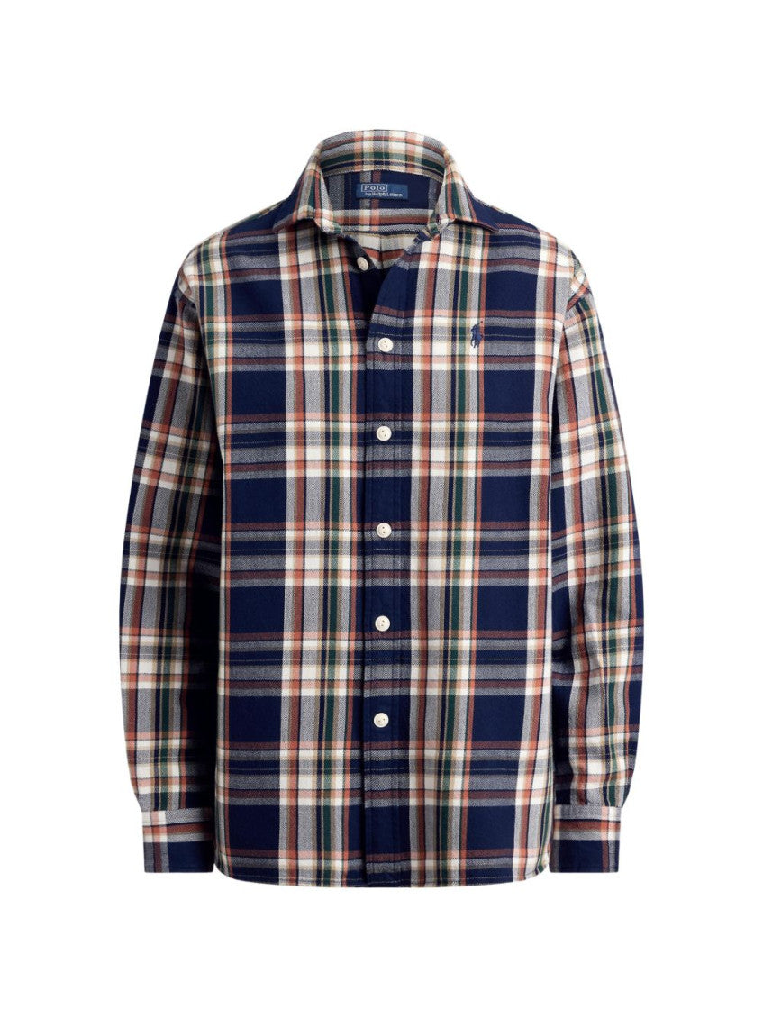 Multicolor Regular Plaid Shirt 1