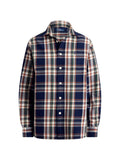 Multicolor Regular Plaid Shirt 1