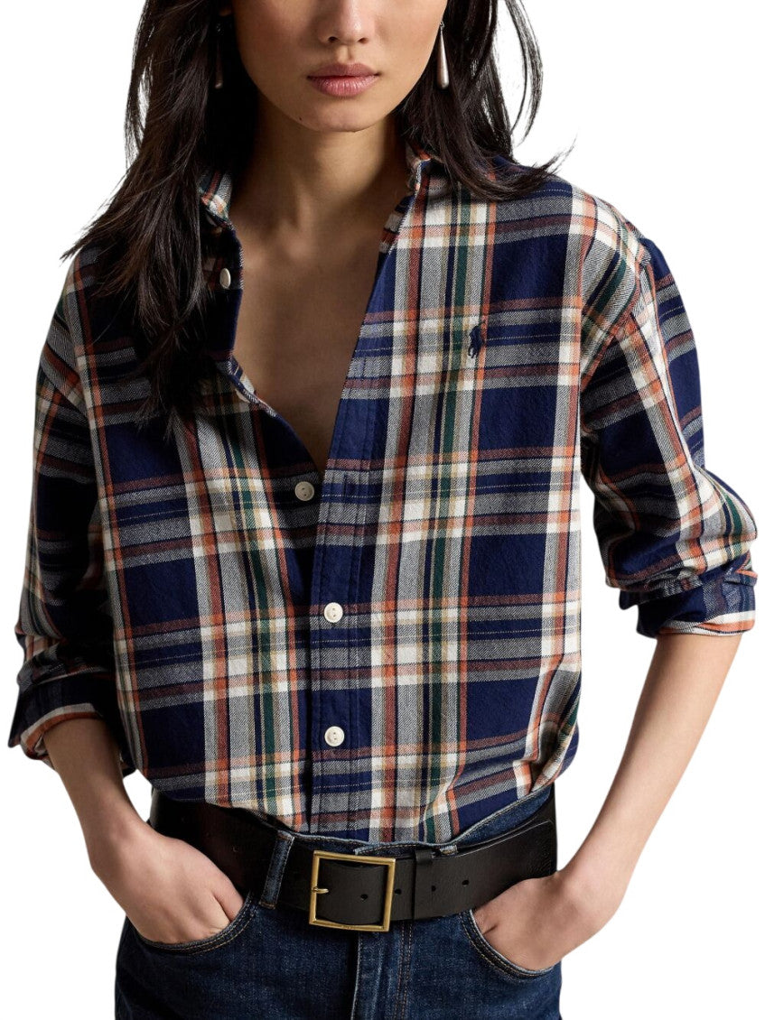 Multicolor Regular Plaid Shirt 2
